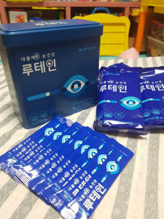 서울약사신협_내몸애눈건강루테인_2g x 50포 — 5점을 준 리뷰어가 2020년 11월 올린 사용 사진