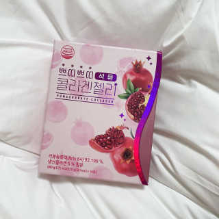 헬스업_쁘띠쁘띠석류콜라겐젤리_20g x 14포 — 4점을 준 리뷰어가 2020년 12월 올린 사용 사진