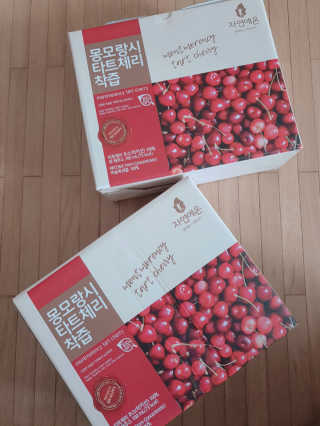 자연에온 몽모랑시 타트체리 착즙 100mL 10개입 2BOX — 4점을 준 리뷰어가 2020년 9월 올린 사용 사진