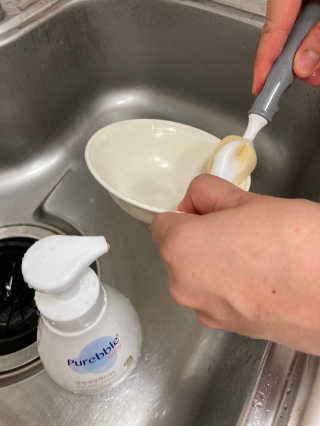 Purebble [퓨어블] 베이비 젖병세정제 500ml — 5점을 준 리뷰어가 2020년 8월 올린 사용 사진