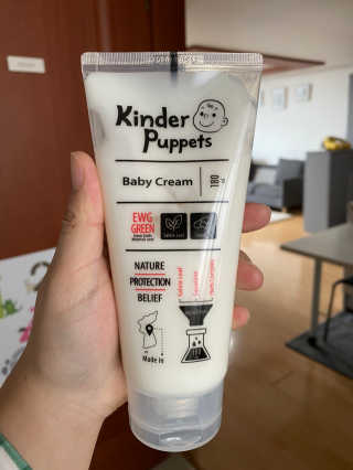 킨더퍼페츠 베이비크림 180ml — 5점을 준 리뷰어가 2020년 9월 올린 사용 사진