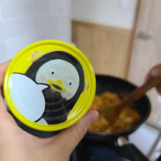 동원참치 펭수참치 — 5점을 준 리뷰어가 2020년 6월 올린 사용 사진