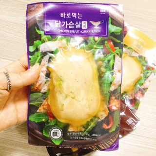 바로 먹는 아침 실온보관 닭가슴살 6종 — 4.5점을 준 리뷰어가 2020년 9월 올린 사용 사진