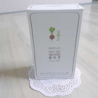 유유네이처 머빈스 젤리 레드비트 콜라겐 — 5점을 준 리뷰어가 2020년 5월 올린 사용 사진