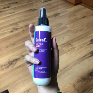 달리프 글램 헤어팩 인미스트 200ml — 5점을 준 리뷰어가 2020년 12월 올린 사용 사진