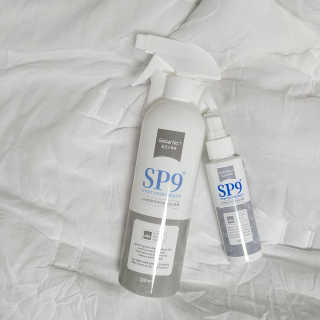 SP9 스프레이형 프리미엄 살균소독제 500ml+100ml — 5점을 준 리뷰어가 2020년 12월 올린 사용 사진
