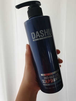 다슈코리아 다슈 데일리 단백질 한방 두피 골드 샴푸 500ml — 5점을 준 리뷰어가 2020년 4월 올린 사용 사진