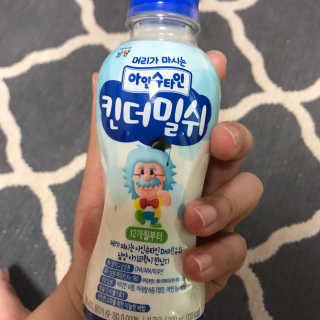남양유업 [ 아인슈타인 ] 머리가 마시는 아인슈타인 킨더밀쉬 — 5점을 준 리뷰어가 2020년 7월 올린 사용 사진