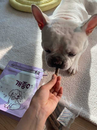 My Pet Care 천연단백질 치아건강에 개좋아 — 5점을 준 리뷰어가 2020년 12월 올린 사용 사진