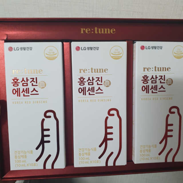 리튠 홍삼진 에센스 리뷰 사진