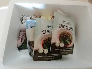 바다는다웰빙이다 완도사랑 전복죽 250g - 2팩 + 전복장조림 2팩 — 3.5점을 준 리뷰어가 2020년 8월 올린 사용 사진