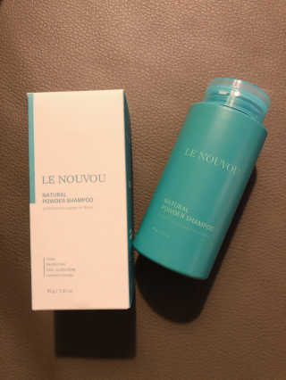 LE NOUVOU 내추럴파우더샴푸 보틀 95g — 4.5점을 준 리뷰어가 2020년 6월 올린 사용 사진