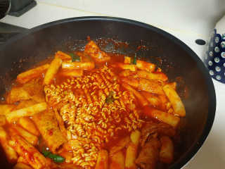 화곡미담 옛날 떡볶이 — 5점을 준 리뷰어가 2020년 4월 올린 사용 사진