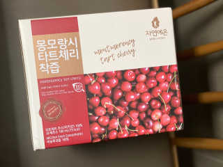 자연에온 몽모랑시 타트체리 착즙 100mL 10개입 2BOX — 4점을 준 리뷰어가 2020년 11월 올린 사용 사진