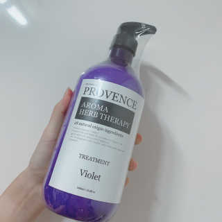 프로방스 바이올렛 퍼퓸 트리트먼트 1000ml 업그레이드 — 4점을 준 리뷰어가 2020년 8월 올린 사용 사진
