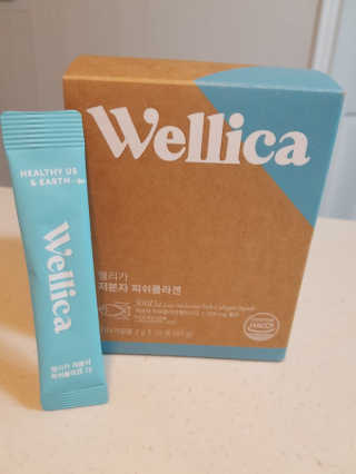 웰리카 저분자 피쉬 콜라겐 — 5점을 준 리뷰어가 2020년 12월 올린 사용 사진