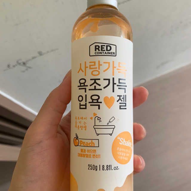 레드컨테이너 사랑가득 욕조가득 입욕젤 2종 리뷰 사진