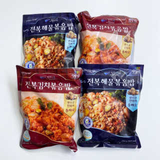 바다는다웰빙이다 전복해물볶음밥/전복김치볶음밥 250g-4봉지 — 5점을 준 리뷰어가 2020년 8월 올린 사용 사진