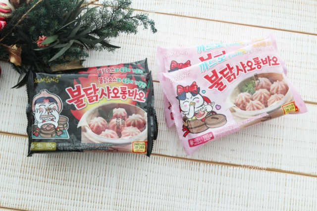 [삼양] 불닭샤오롱바오+까르보불닭샤오롱바오 2세트구성 리뷰 사진