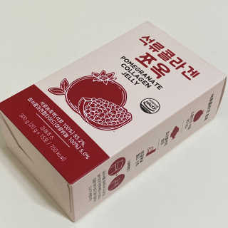 조은약초 석류콜라겐 석류즙 석류쪼옥 젤리 스틱 15포 x 20g — 5점을 준 리뷰어가 2020년 8월 올린 사용 사진