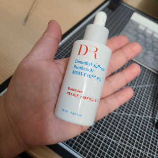 Dr다룸 릴리프 앰플 — 5점을 준 리뷰어가 2020년 10월 올린 사용 사진
