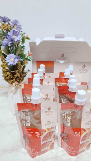 자연에온 핑크 자몽 착즙 100mL 10개입 2BOX — 5점을 준 리뷰어가 2020년 11월 올린 사용 사진