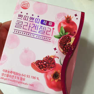 헬스업_쁘띠쁘띠석류콜라겐젤리_20g x 14포 — 5점을 준 리뷰어가 2020년 9월 올린 사용 사진
