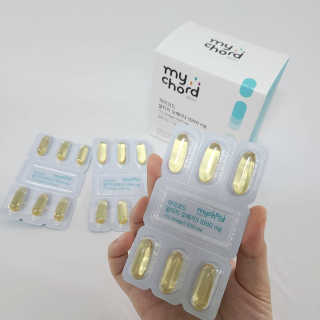 JW중외제약 마이코드 알티지 오메가3 1000 mg — 5점을 준 리뷰어가 2020년 9월 올린 사용 사진