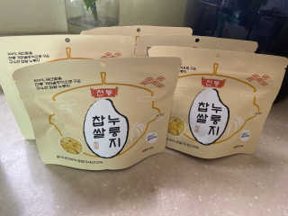 [꾸콤] 참참 전통 찹쌀 누룽지 일주일세트 60g x 5 — 5점을 준 리뷰어가 2020년 10월 올린 사용 사진