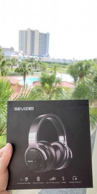 SEVIZ Bluetooth Headphones 10 3color — 5점을 준 리뷰어가 2020년 6월 올린 사용 사진
