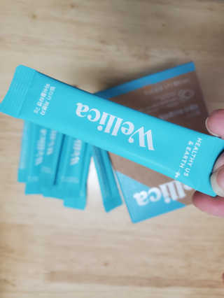 웰리카 저분자 피쉬 콜라겐 — 5점을 준 리뷰어가 2020년 12월 올린 사용 사진