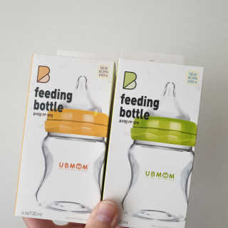 유비맘 신생아젖병 120ml 트리플팩_ 젖꼭지 포함 — 5점을 준 리뷰어가 2020년 8월 올린 사용 사진