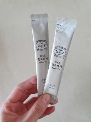 [하우투잇] 뤼에르 앙르베티 10ml x 10포 100ml — 5점을 준 리뷰어가 2020년 4월 올린 사용 사진