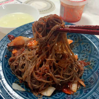 [해주냉면] 신천맛집 매운 비빔냉면 2인분 + 무절임 — 5점을 준 리뷰어가 2020년 5월 올린 사용 사진