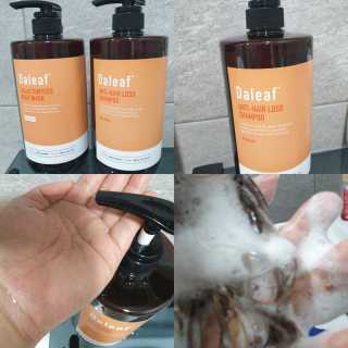 달리프 진저 베러 퍼퓸 탈모 완화 샴푸 1000ml 향 3종 — 5점을 준 리뷰어가 2020년 5월 올린 사용 사진