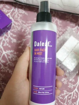 달리프 글램 헤어팩 인미스트 200ml — 5점을 준 리뷰어가 2020년 4월 올린 사용 사진