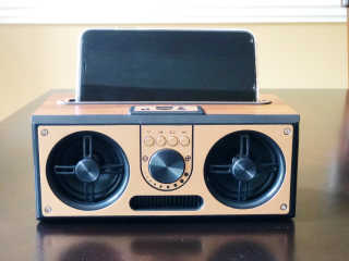 SEVIZ RETRO20W 레트로 블루투스 스피커 — 4점을 준 리뷰어가 2020년 6월 올린 사용 사진
