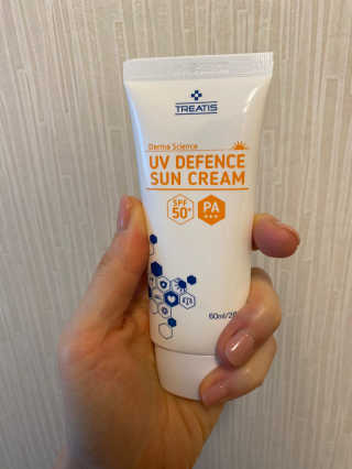 [트리티스] UV 디펜스 선크림 PA+++ / SPF50+  60ml — 5점을 준 리뷰어가 2020년 12월 올린 사용 사진