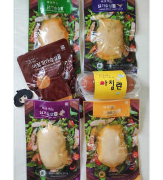 바로 먹는 아침 실온보관 닭가슴살 6종 — 5점을 준 리뷰어가 2020년 9월 올린 사용 사진