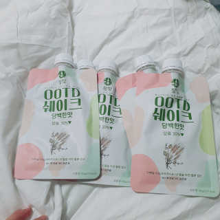 [꾸콤] 참참 OOTD쉐이크 담백한 일주일세트 50g x 5 — 3점을 준 리뷰어가 2020년 9월 올린 사용 사진