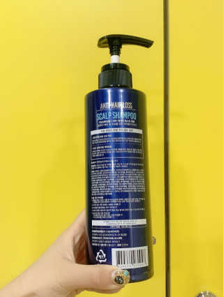 다슈코리아 다슈 데일리 단백질 한방 두피 골드 샴푸 500ml — 5점을 준 리뷰어가 2020년 11월 올린 사용 사진