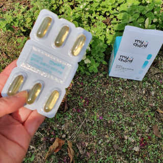 JW중외제약 마이코드 알티지 오메가3 1000 mg — 5점을 준 리뷰어가 2020년 9월 올린 사용 사진