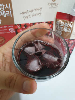 자연에온 몽모랑시 타트체리 착즙 100mL 10개입 2BOX — 5점을 준 리뷰어가 2020년 9월 올린 사용 사진