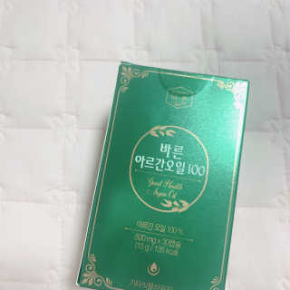건강한약속 바른 바른 아르간오일100 — 5점을 준 리뷰어가 2020년 11월 올린 사용 사진