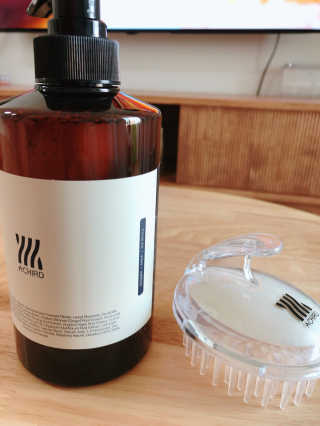 에이처드 유산균 탈모 샴푸 500ml — 5점을 준 리뷰어가 2020년 8월 올린 사용 사진