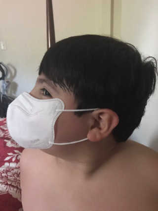 SOOMLAB Mask Kids - Airbon — 5점을 준 리뷰어가 2020년 8월 올린 사용 사진