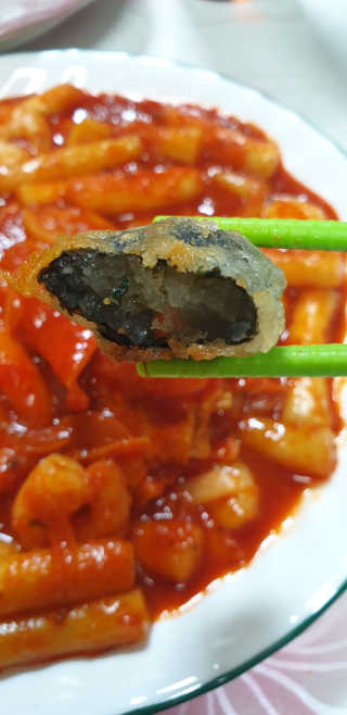 화곡미담 옛날 떡볶이 — 4점을 준 리뷰어가 2020년 5월 올린 사용 사진