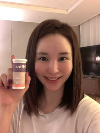 웰리카 더블유 100억 유산균 — 5점을 준 리뷰어가 2020년 12월 올린 사용 사진