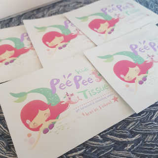 코리인제이아일랜드 키즈 피피티슈  Kids Pee Pee Tissue — 5점을 준 리뷰어가 2020년 10월 올린 사용 사진