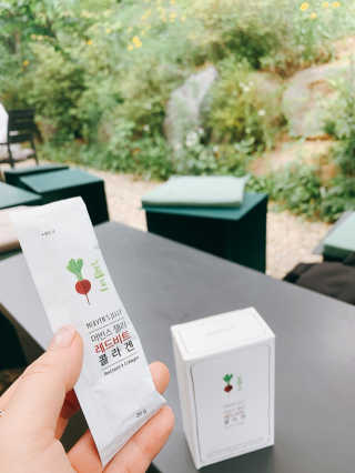 유유네이처 머빈스 젤리 레드비트 콜라겐 — 5점을 준 리뷰어가 2020년 6월 올린 사용 사진